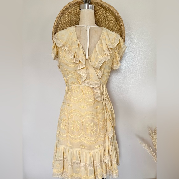 NEEDLE & THREAD ANGLAISE GEORGETTE DRESS - Picture 8 of 9